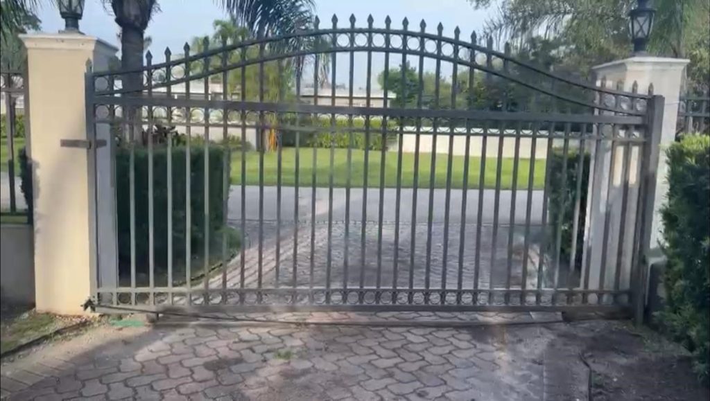 building a security gate in Westwood CA