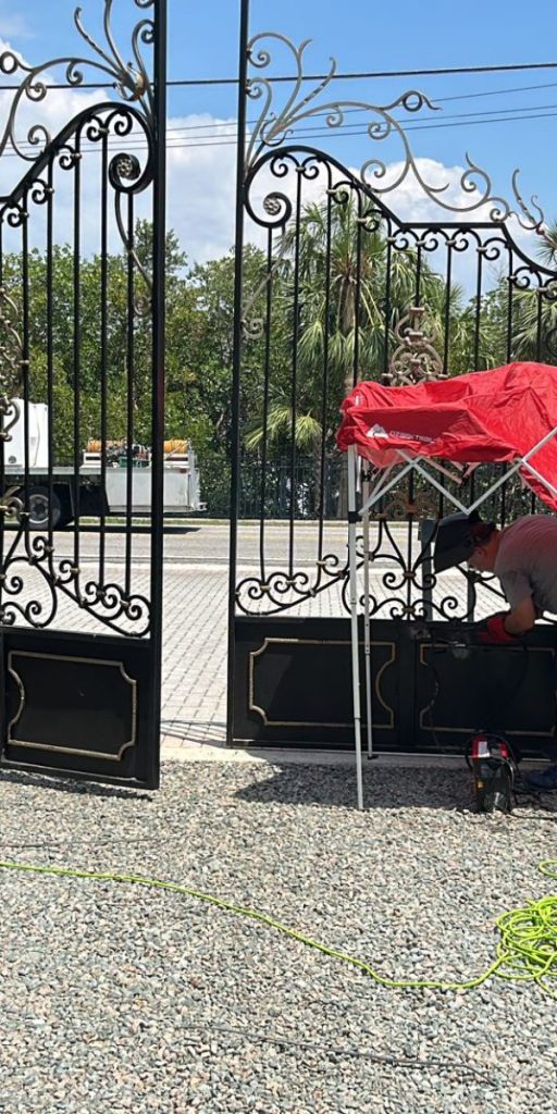 security gate installation in Newport Beach CA
