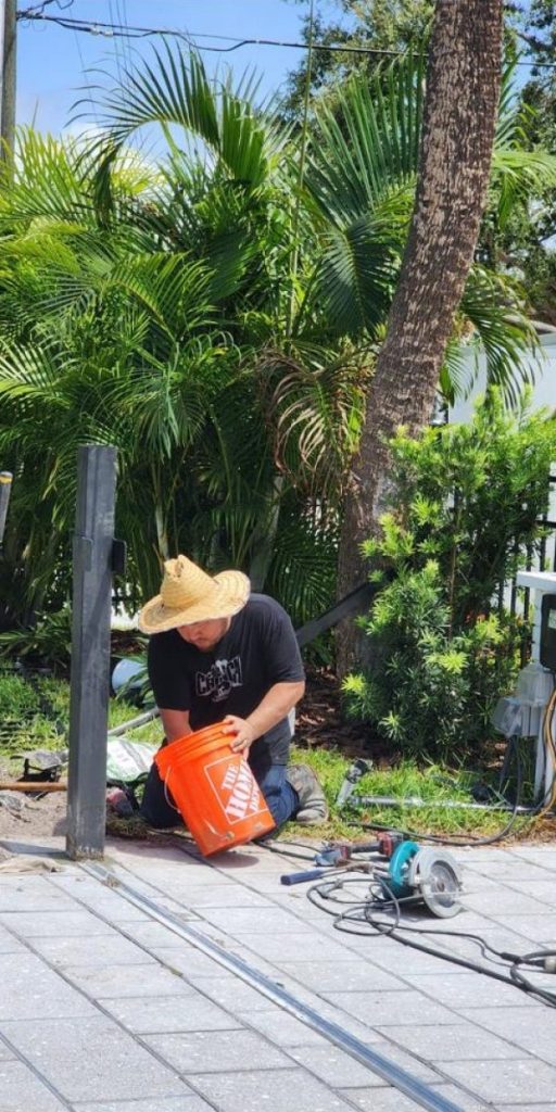 building a security gate in Venice Beach CA