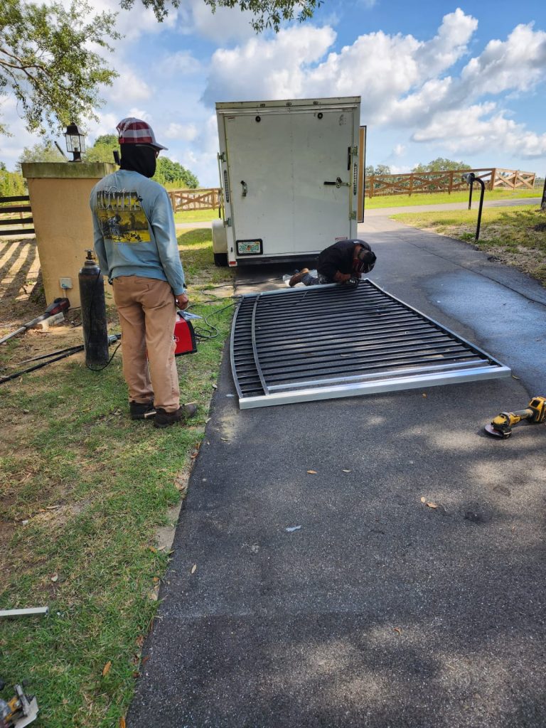 security gate installation in Vista CA